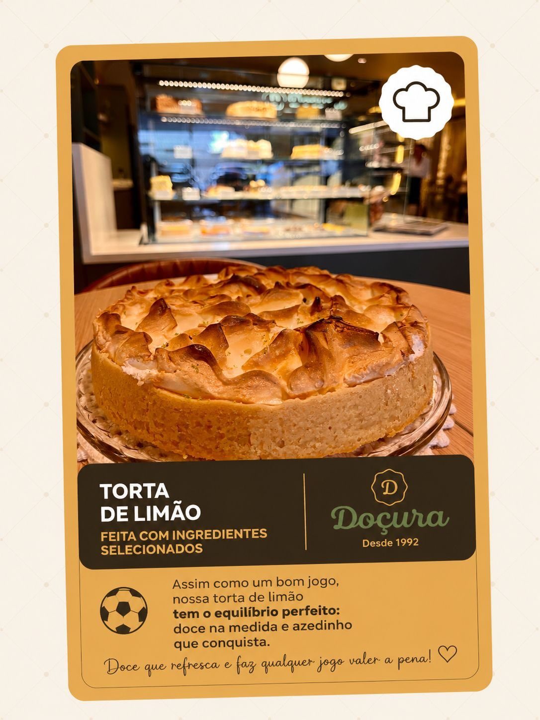 Torta de limão